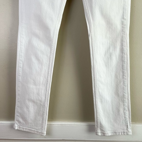 Boden White Straight Leg Jeans Mid Rise 30" Inseam Size‎ 6R - Picture 5 of 12